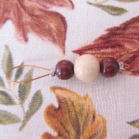 Wooden stitch markers MBM