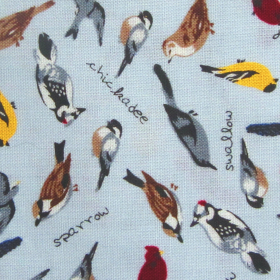 Knitting bags t-1 Birds